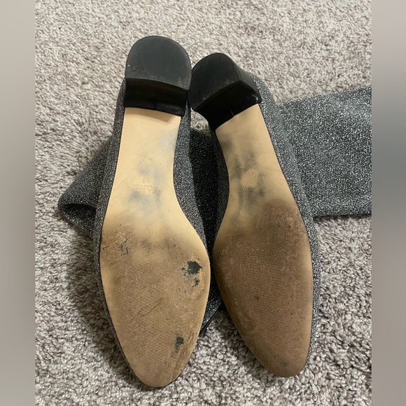 Zara shimmery boots size 8 - Picture 6 of 9